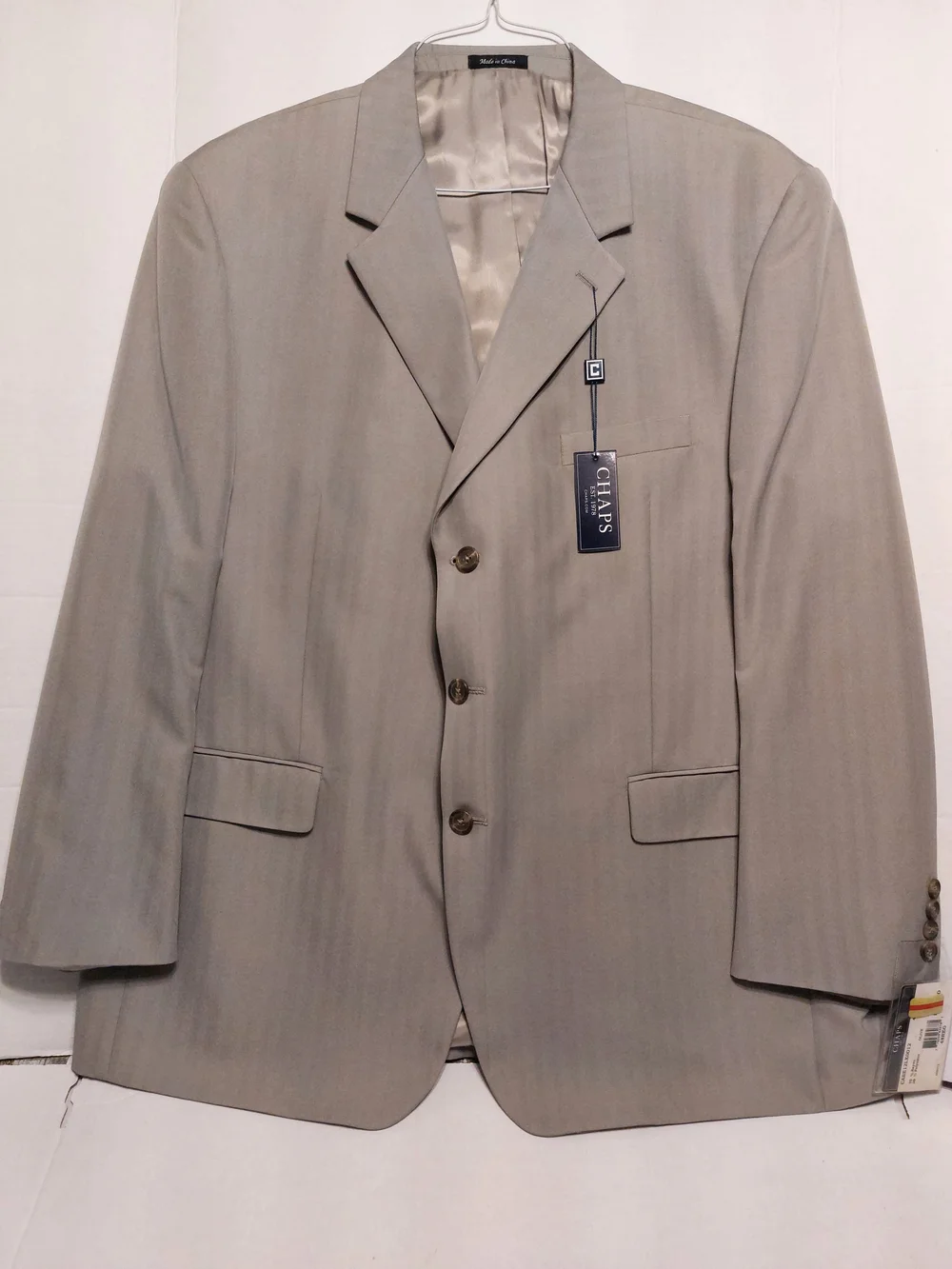 Chaps Men’s Light Taupe Blazer